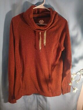 Noble Outfitters Rust Fleece Pullover